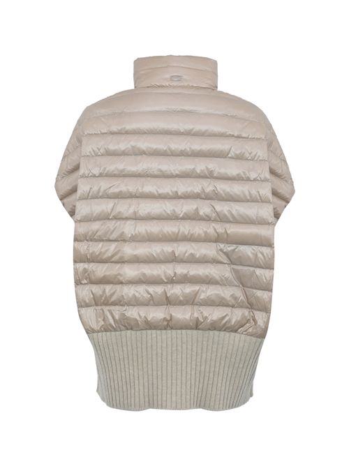 Poncho Resort in maglia di lana e nylon ultralight Herno | PI00139DR 12017Z1985